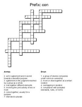 con crossword.